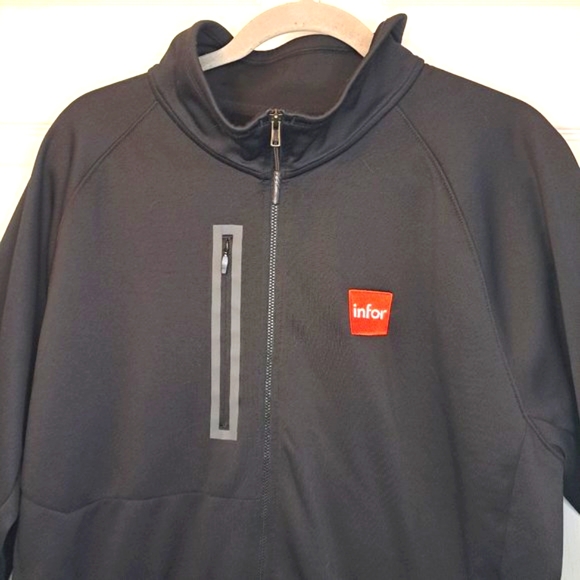 The North Face Full Zip Black Softshell Jacket Size XL - Picture 3 of 7